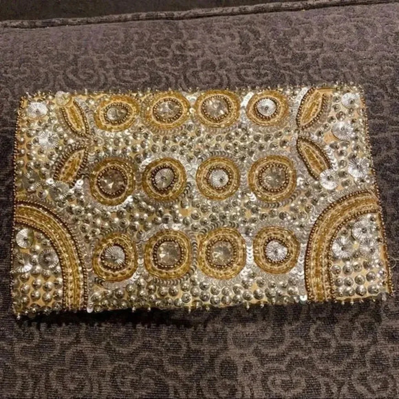 Charming Charlie vintage clutch - Picture 4 of 7